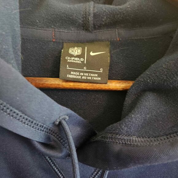 NIKE NFL Patriots Performance Pullover Men's Hoodie Size Large - Picture 3 of 4